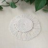 Bohemian Macrame Candle Coaster